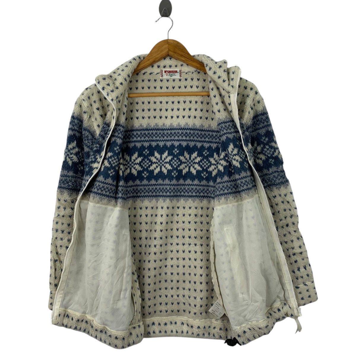 McGregor × Vintage Vintage McGREGOR Casualwear American Fleece Sweater Jacket Size US M / EU 48-50 / 2 - 3 Thumbnail