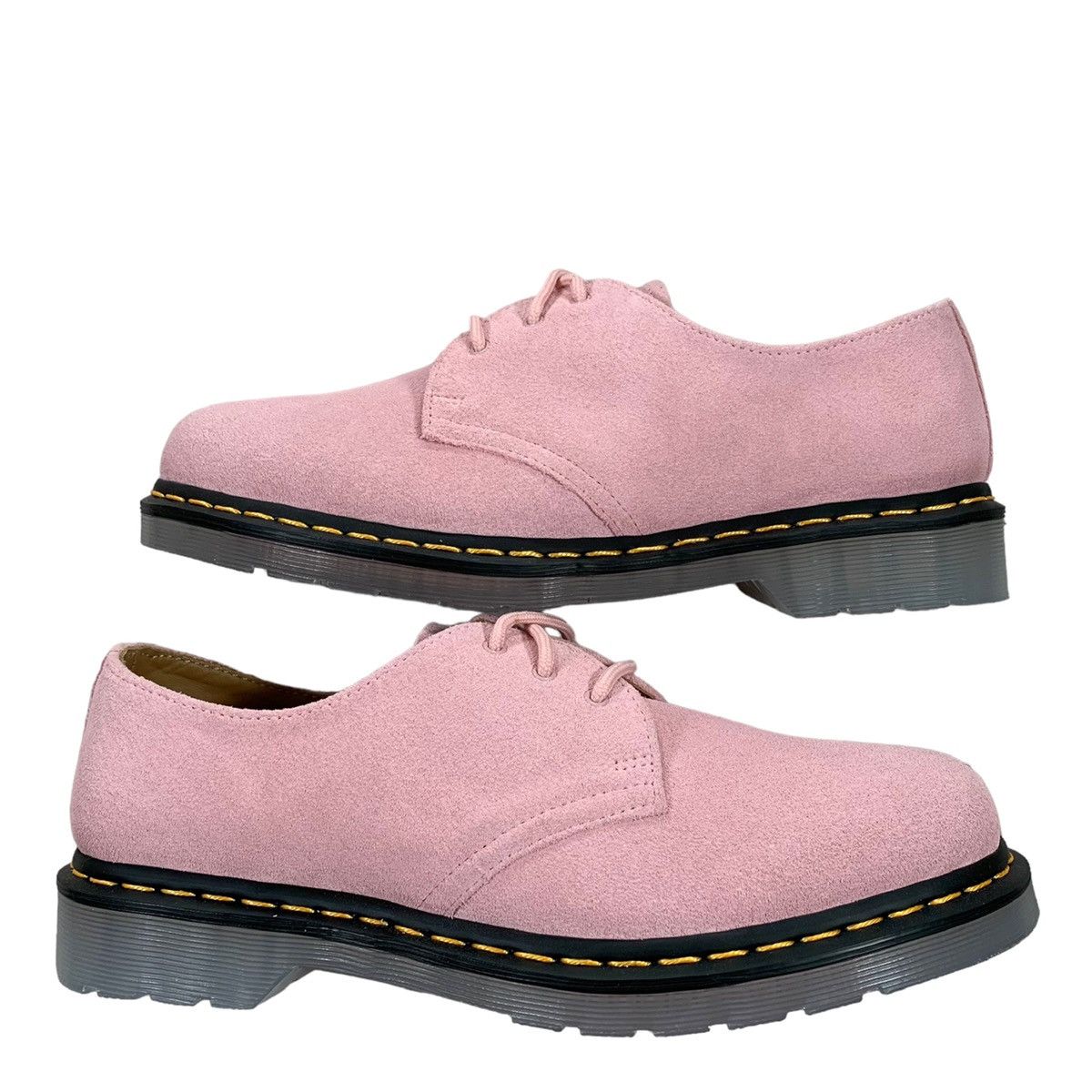 image of Dr Martens Dr. Martens 1461 Iced Pink Suede Low Top Oxford Shoes, Men's (Size 10)