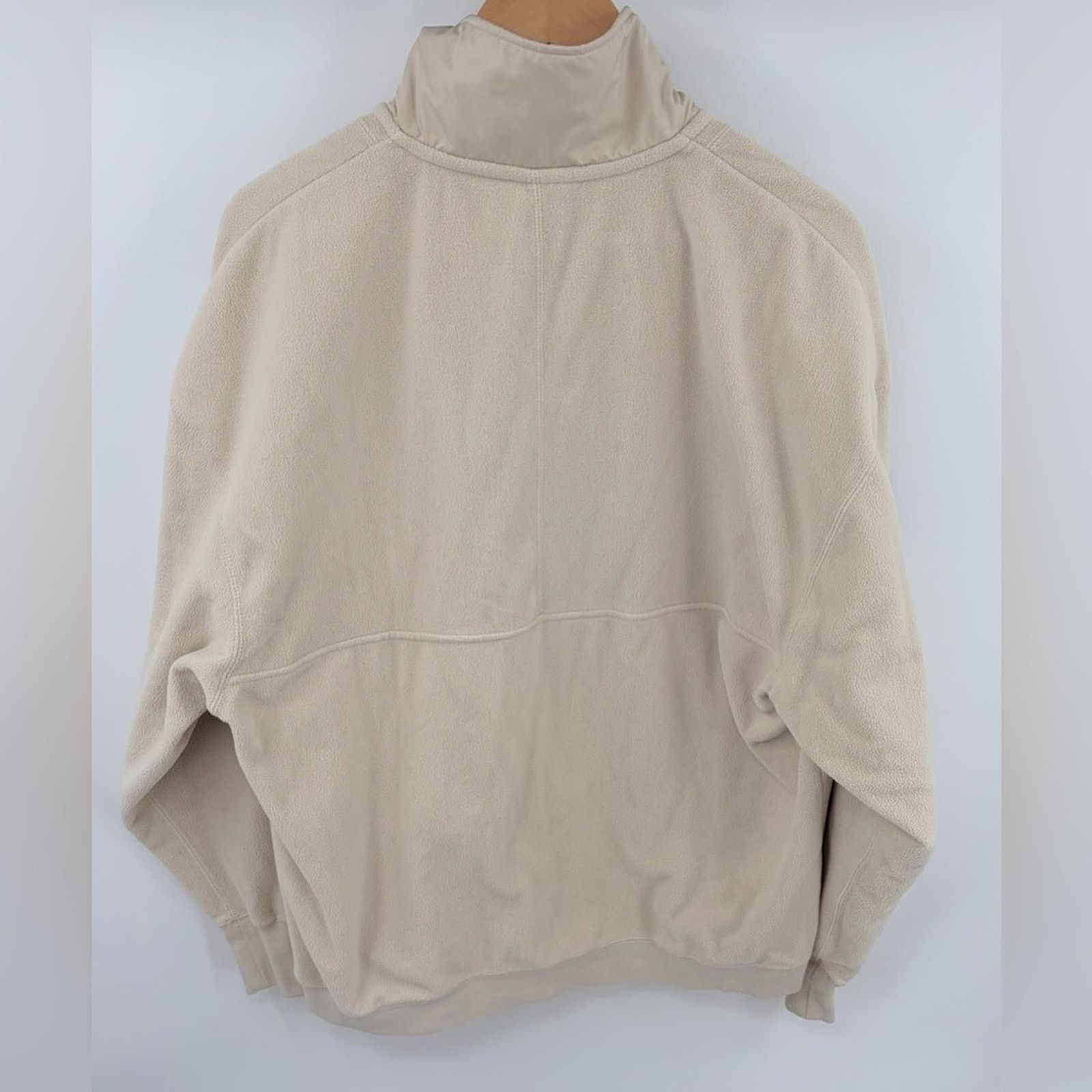 Nike Nike Air Force 1 fleece half zip beige pullover sweatshirt M Size US M / EU 48-50 / 2 - 6 Thumbnail