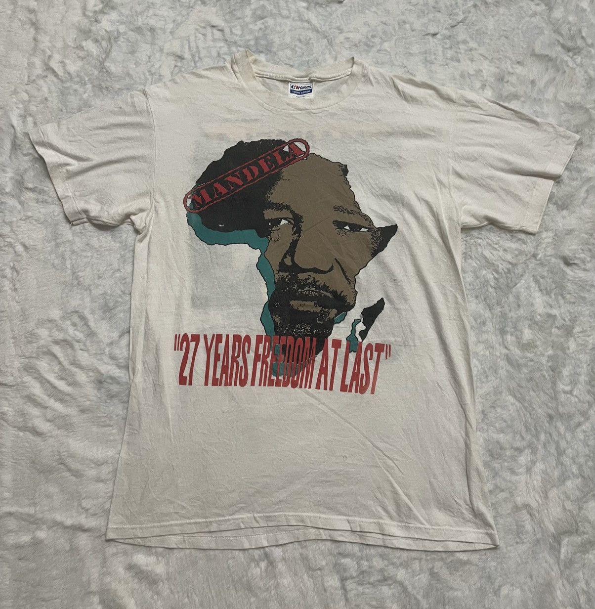 Other Vintage Nelson Mandela Size US L / EU 52-54 / 3 - 7 Thumbnail