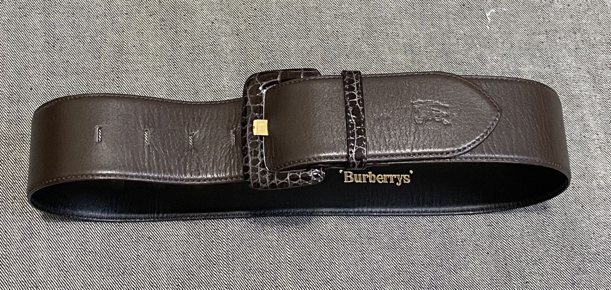 Burberry Burberry Leather Belt Size ONE SIZE - 9 Thumbnail
