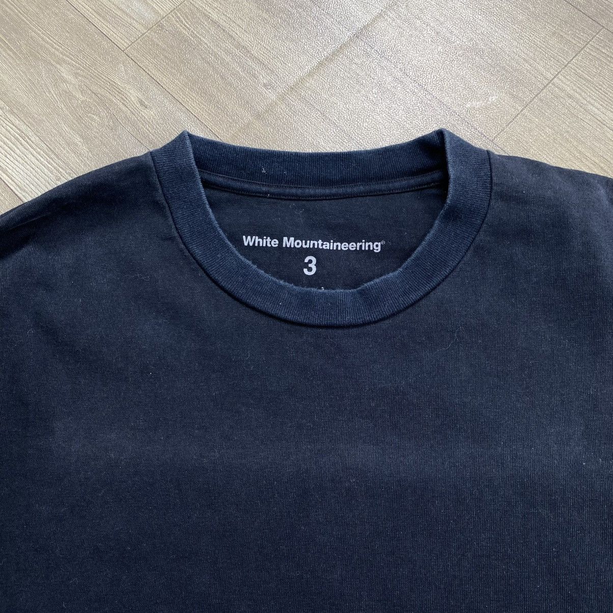 White Mountaineering White Mountaineering X Denham Spell Out T Shirt Long Sleeve Size US L / EU 52-54 / 3 - 8 Thumbnail