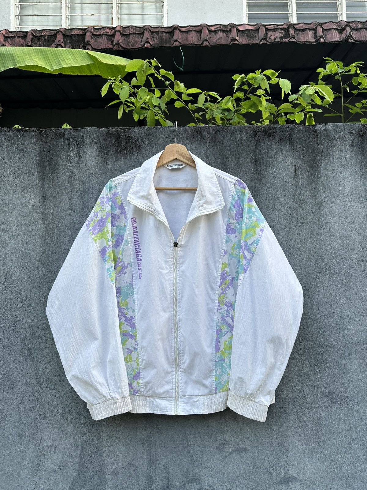 Balenciaga 👹Vintage Balenciaga Paris Sport Collection Bomber Jacket Size US M / EU 48-50 / 2 - 1 Thumbnail