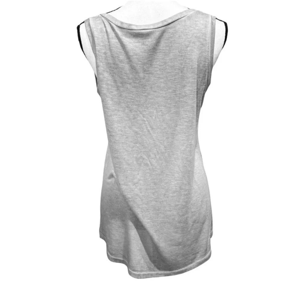 Other Venti6 Metallic hem Tank NWT Size S / US 4 / IT 40 - 2 Thumbnail