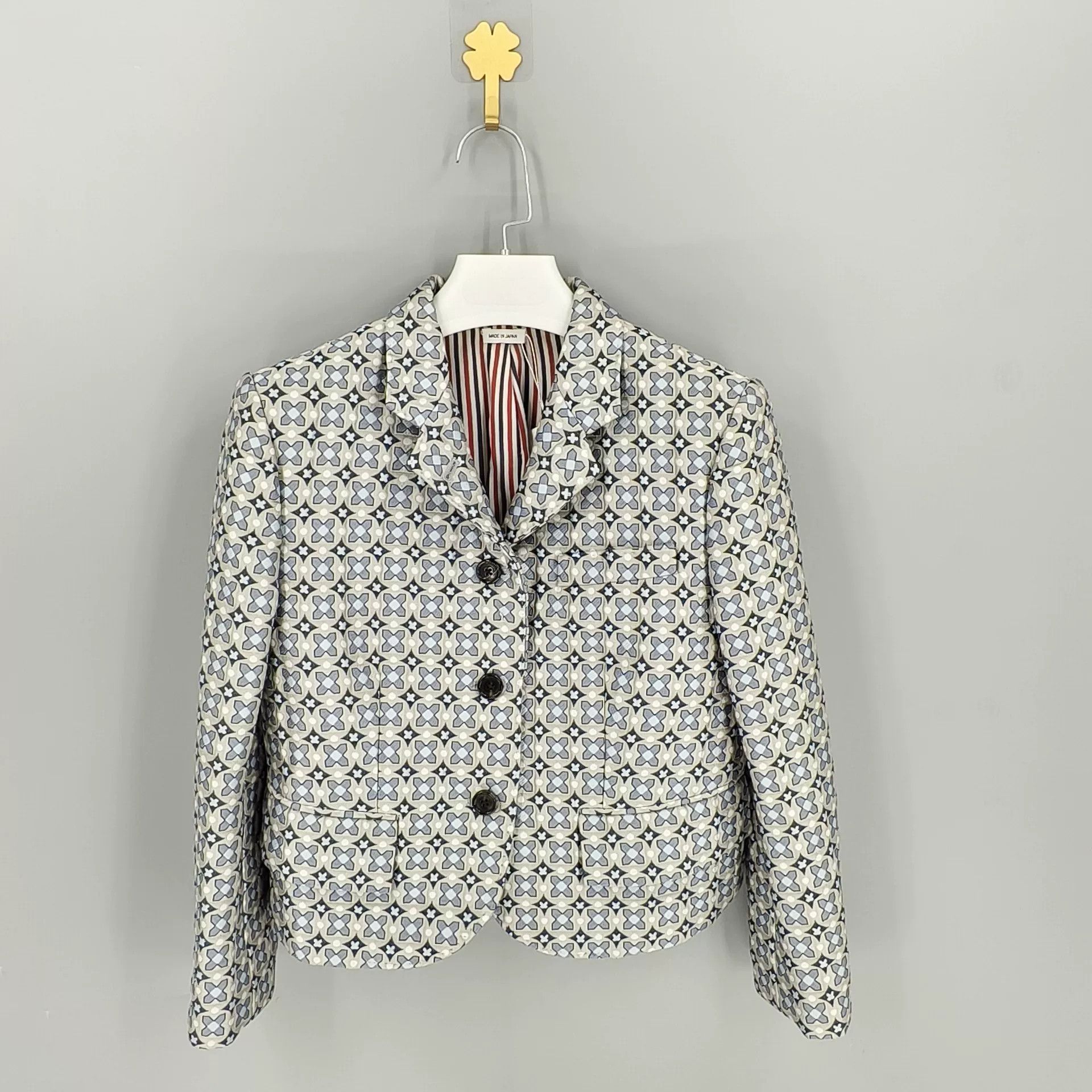 Thom Browne Floral Pattern Blazer