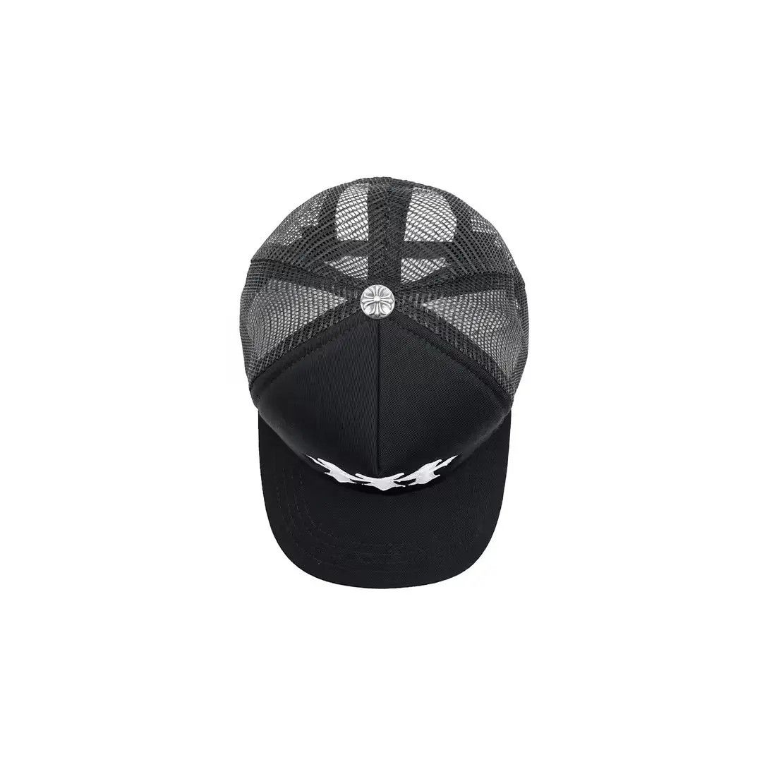 Chrome Hearts Chrome Hearts Triple Cross Patch Black Baseball Cap Size ONE SIZE - 3 Thumbnail