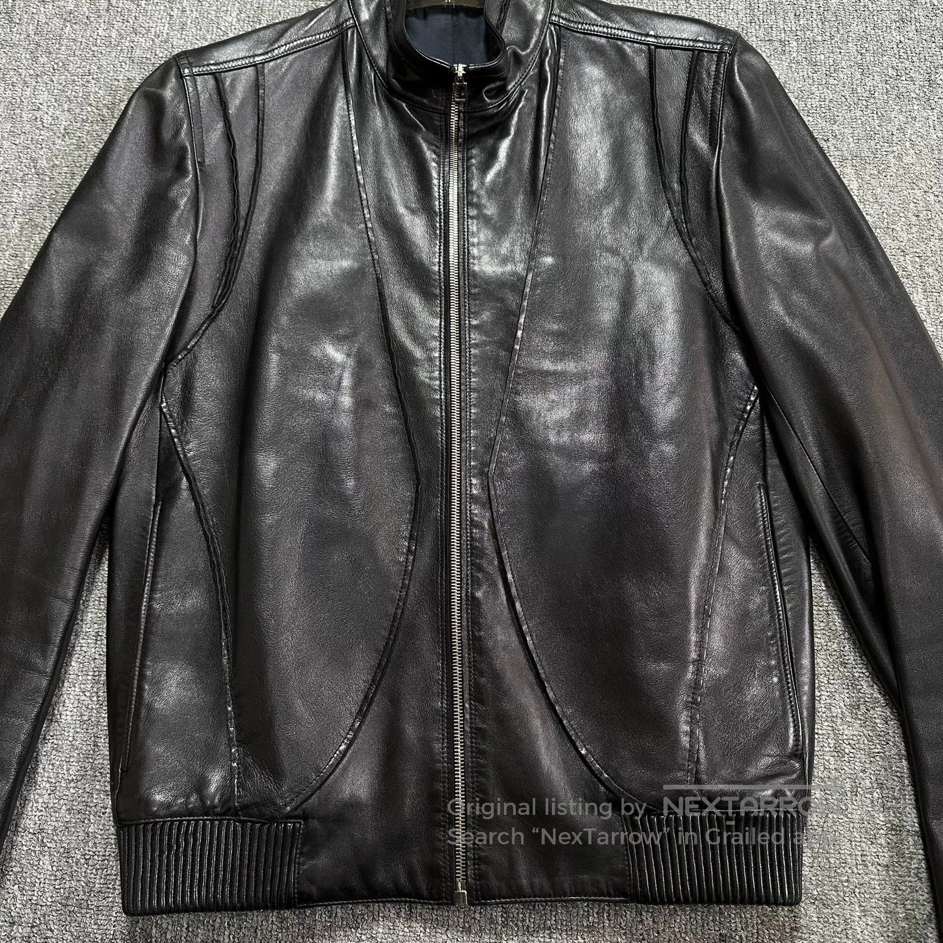 Dior Dior Homme Leather Biker Jacket Black. Size US M / EU 48-50 / 2 - 2 Thumbnail