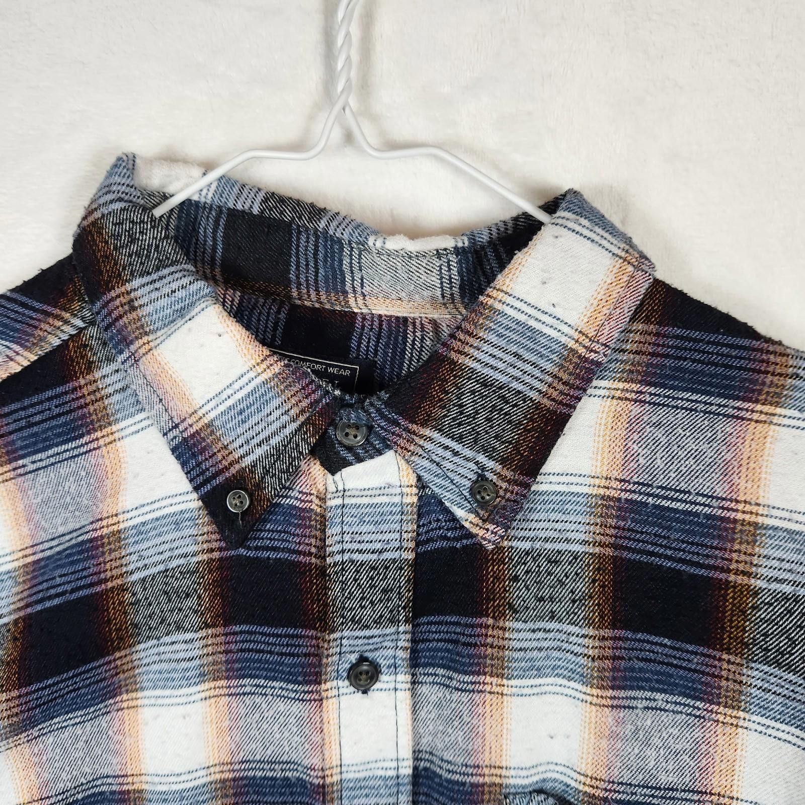 Designer Jackson Hole Multicolor Plaid Flannel Shirt Size XL Grunge Size US XL / EU 56 / 4 - 4 Thumbnail