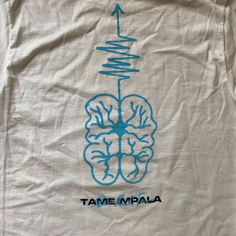 Hanes Trippy Tame Impala Slow Rush Tour Tee Size US S / EU 44-46 / 1 - 7 Thumbnail