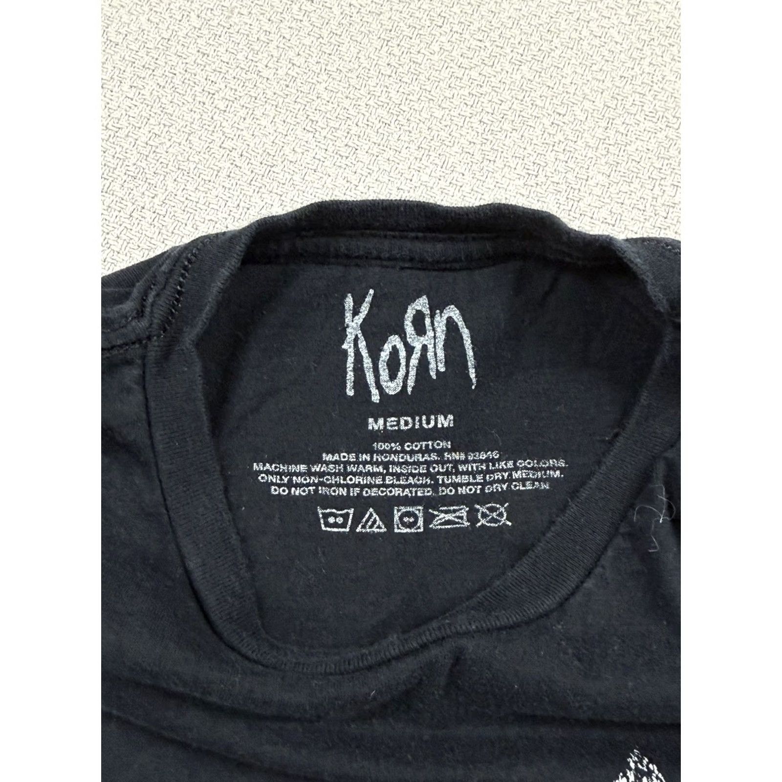 Doublet Korn Shirt Mens Medium Black Double Sided Metal Band Tee Y2K Still A Freak Size US M / EU 48-50 / 2 - 3 Thumbnail