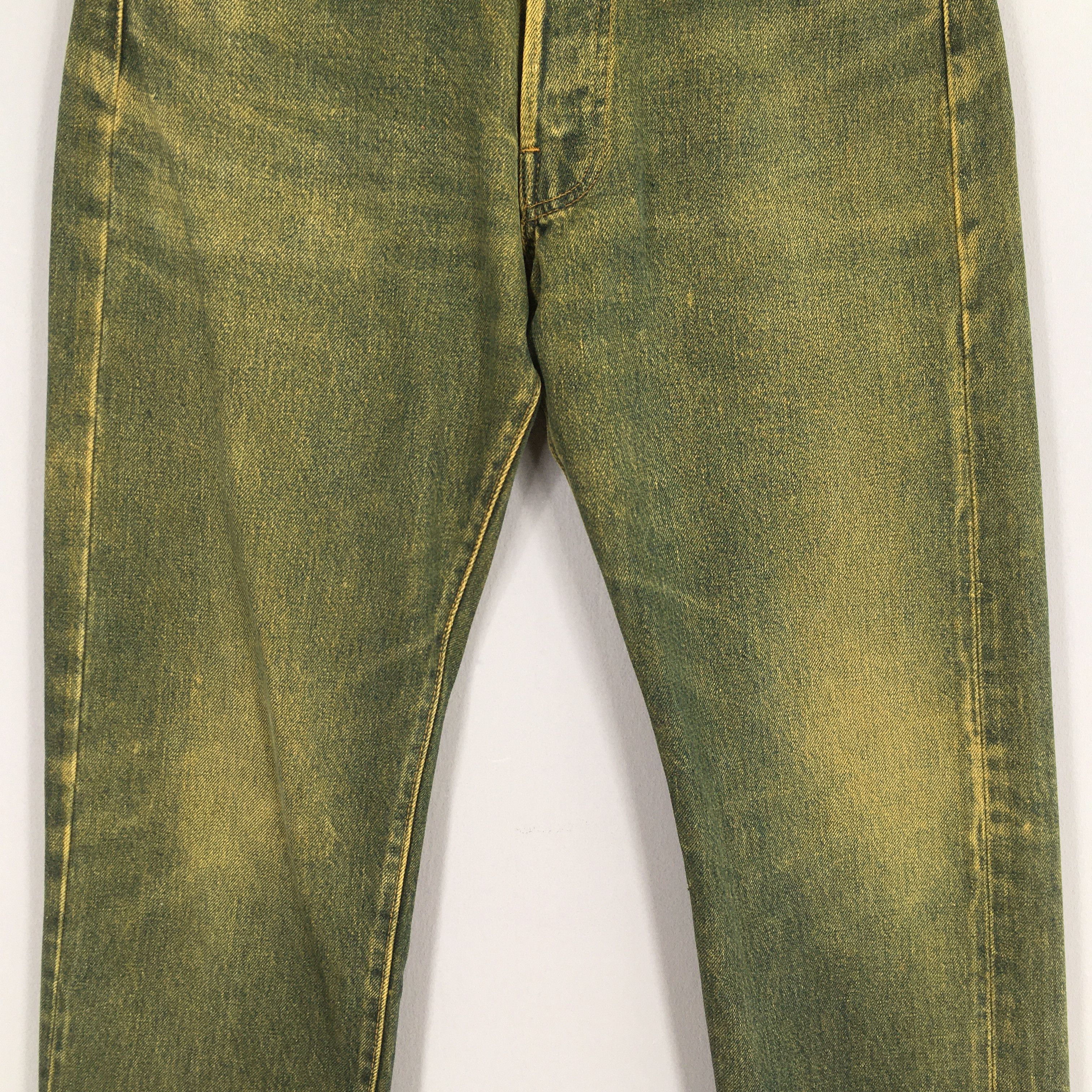 Levi's Size 28x28 Vintage 70s Levi's 501 Selvedge Jeans S204 Size US 28 / EU 44 - 3 Thumbnail