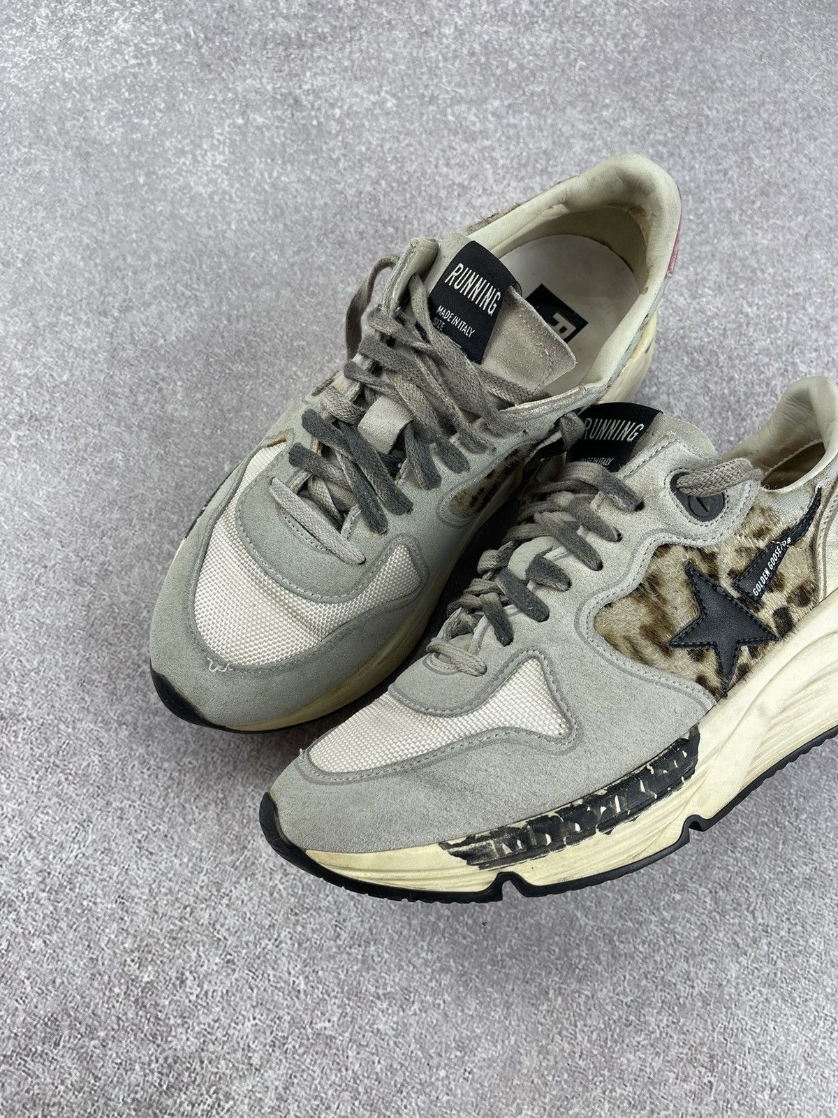 Golden Goose Golden Goose Leopard Print Running Sneakers Size 38 Size US 8 / IT 38 - 3 Thumbnail