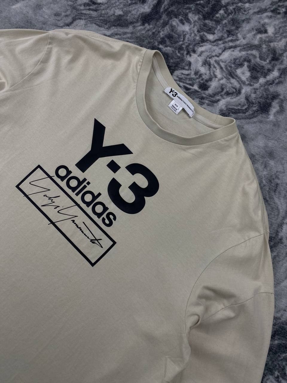 Yohji Yamamoto Adidas Y-3 Big Logo Long Sleeve Size US M / EU 48-50 / 2 - 2 Thumbnail