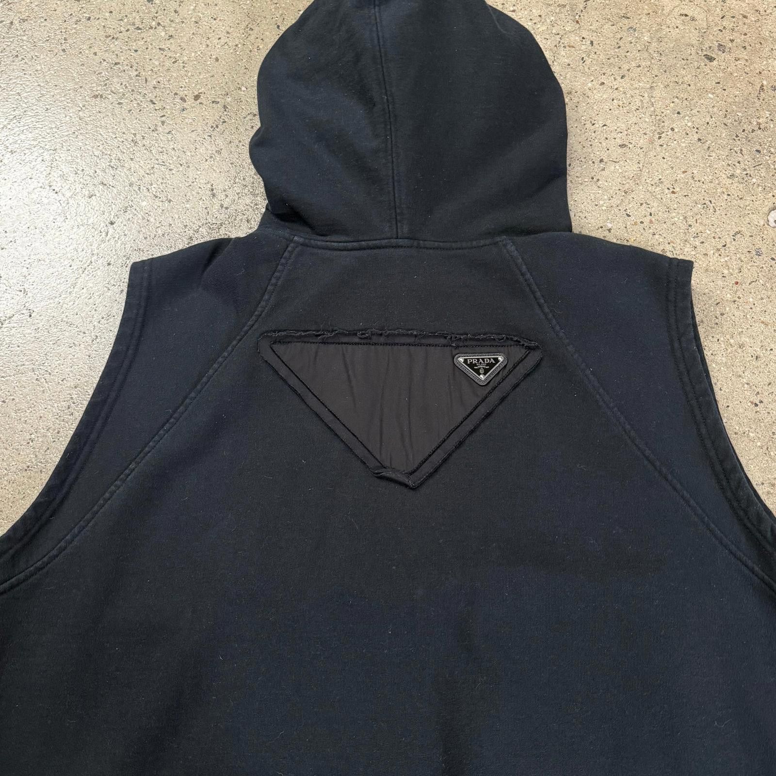 Prada Prada Raf Simons Hoodie Vest Size US XL / EU 56 / 4 - 5 Thumbnail