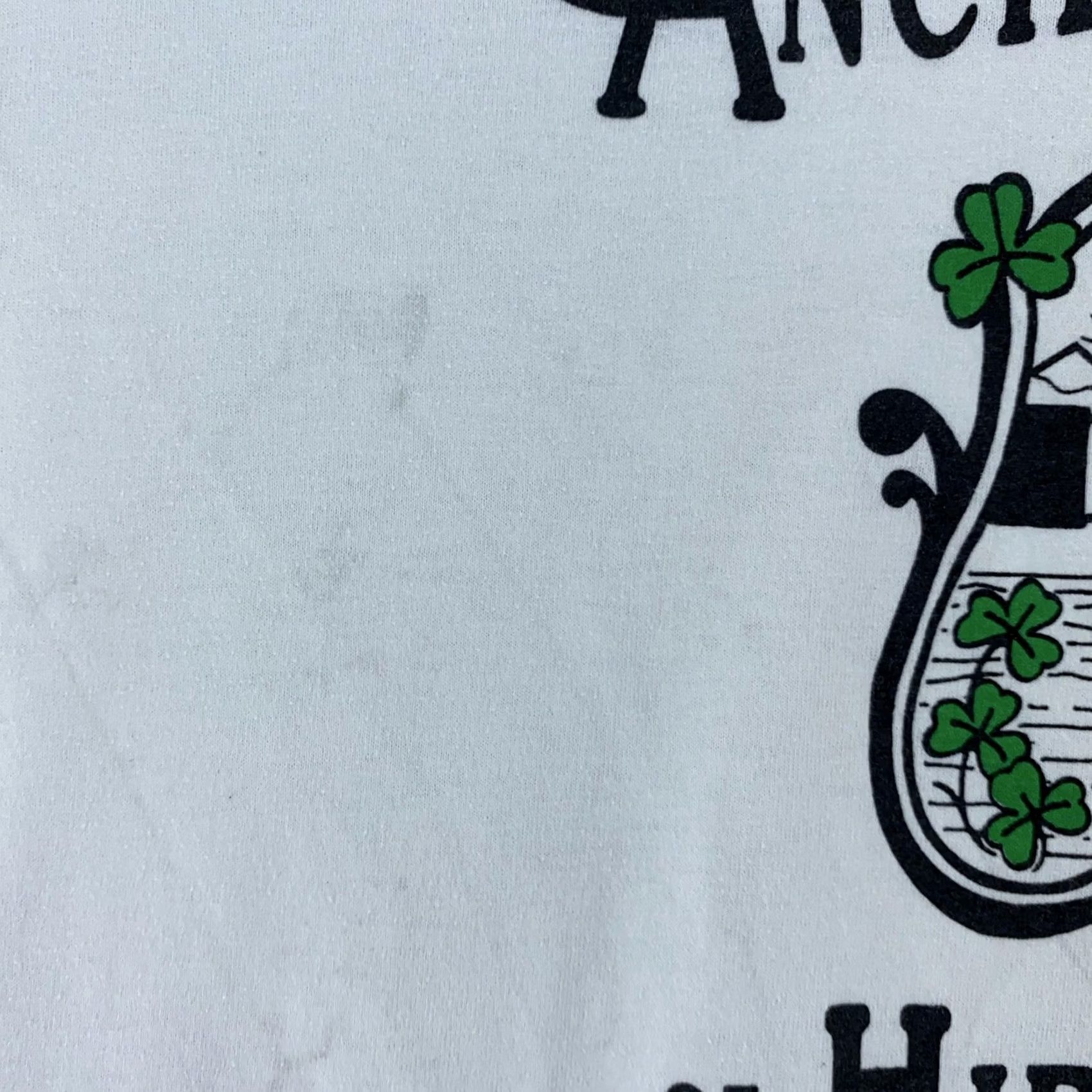 Jerzees VINTAGE AOH Shirt Mens L Irish USA 90s Crest Jersey ZERIES? Size US L / EU 52-54 / 3 - 4 Thumbnail