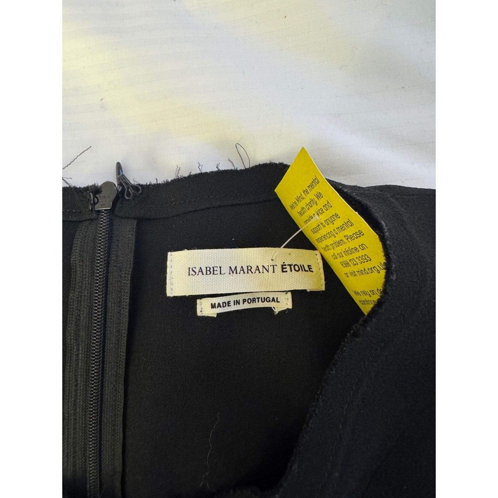Isabel Marant Isabel Marant Étoile Black Shift Dress Size 38 Size S / US 4 / IT 40 - 4 Thumbnail