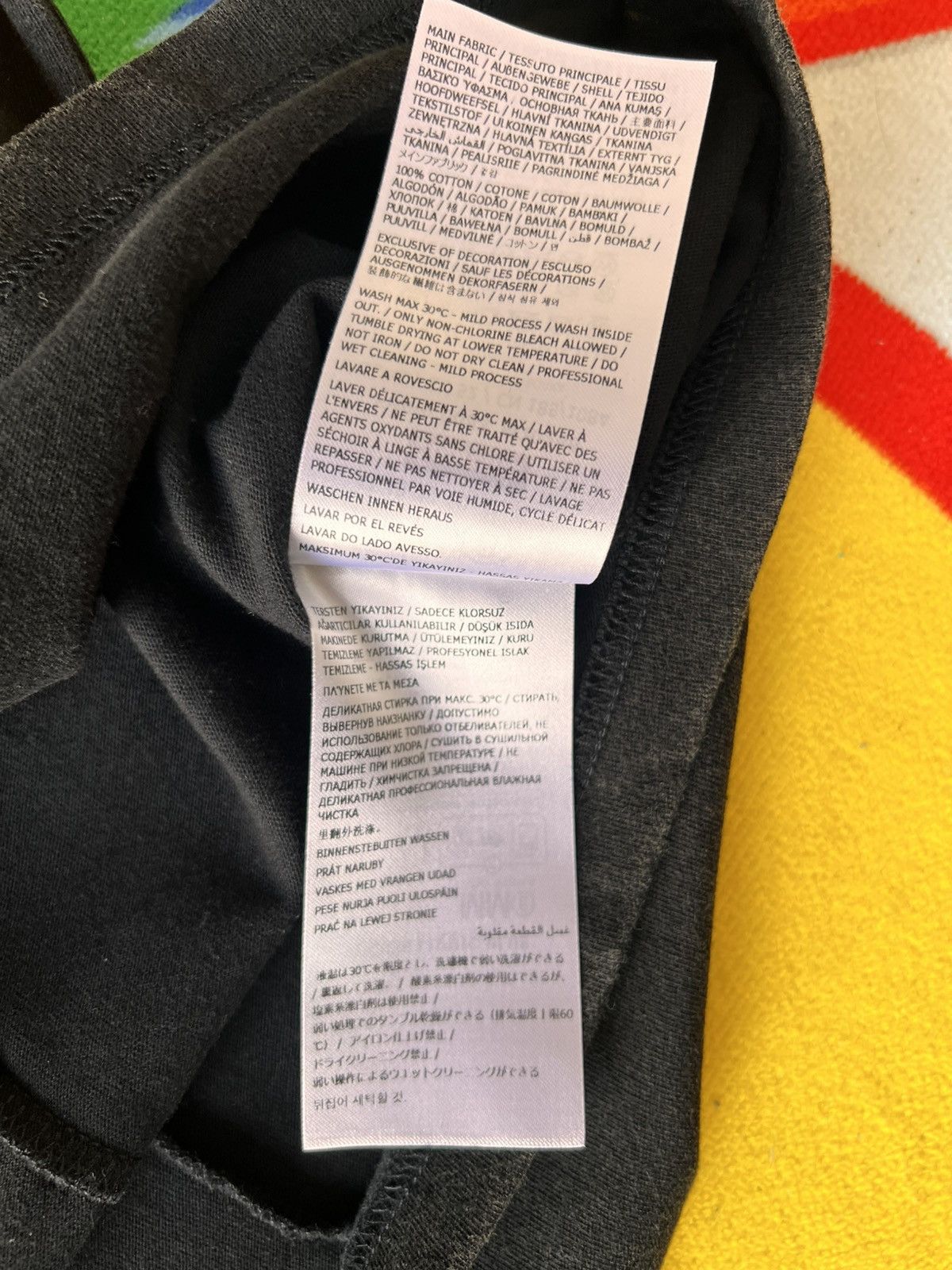 Maison Margiela × Supreme XL Supreme x MM6 Maison Margiela Split Graphic Top black red Size US XL / EU 56 / 4 - 24 Thumbnail