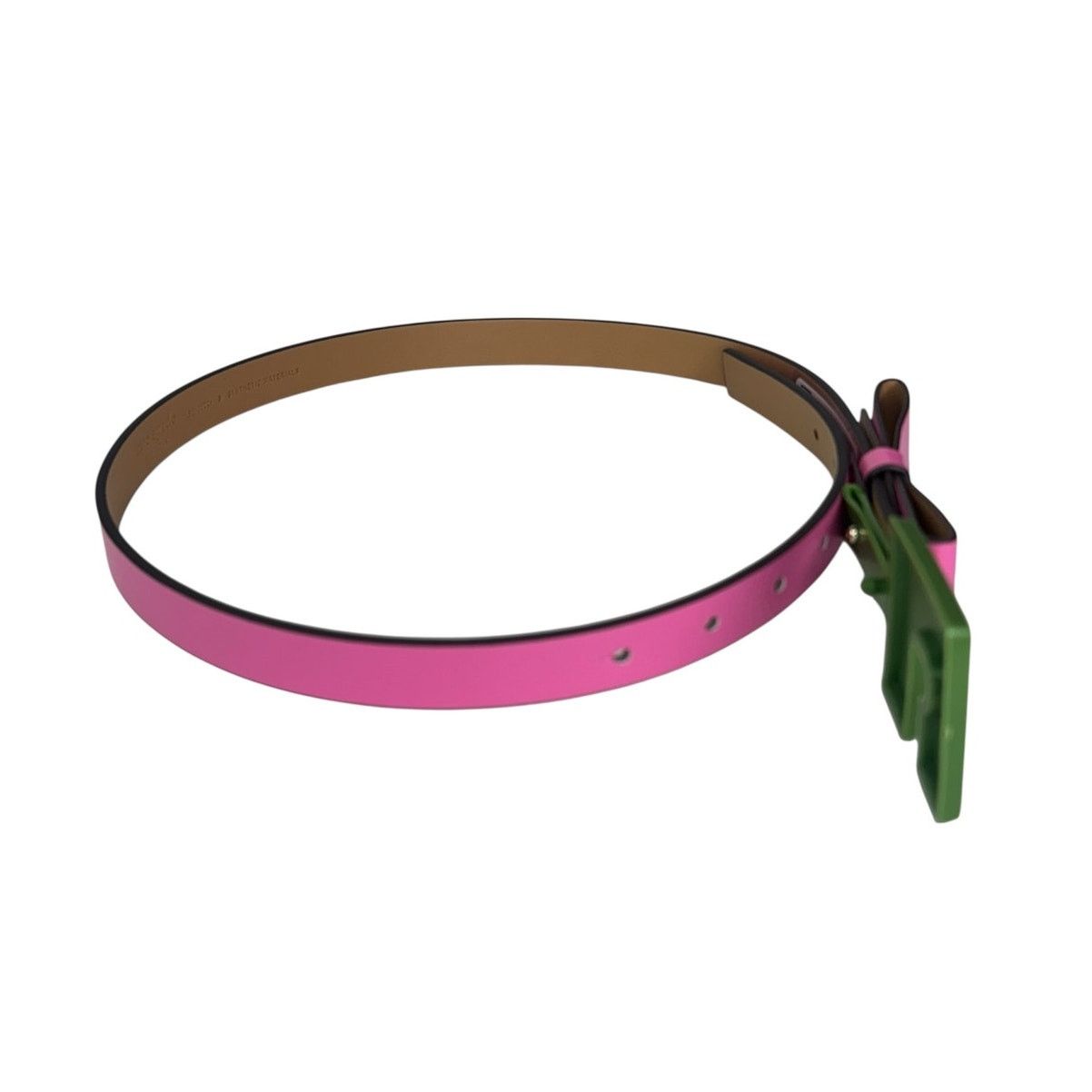 Kate Spade Kate Spade Bow Leather Belt in Pink X Large Size ONE SIZE - 4 Thumbnail