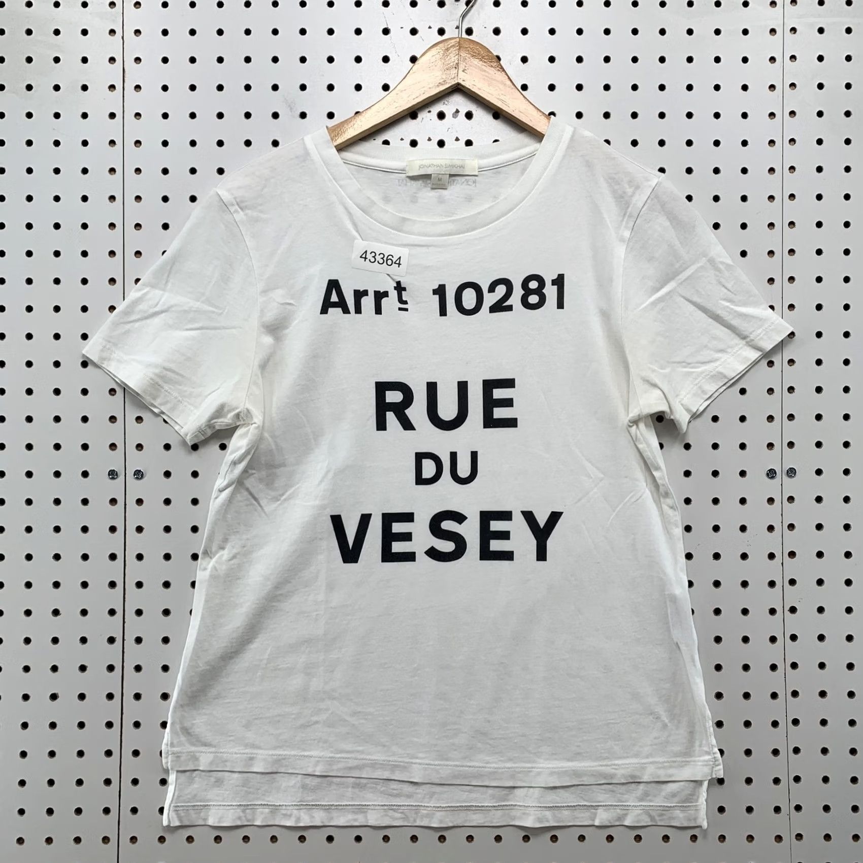 Jonathan Simkhai Jonathan Simkhai RUE DU VESEY Shirt Womens M White Designer Top Size M / US 6-8 / IT 42-44 - 2 Thumbnail