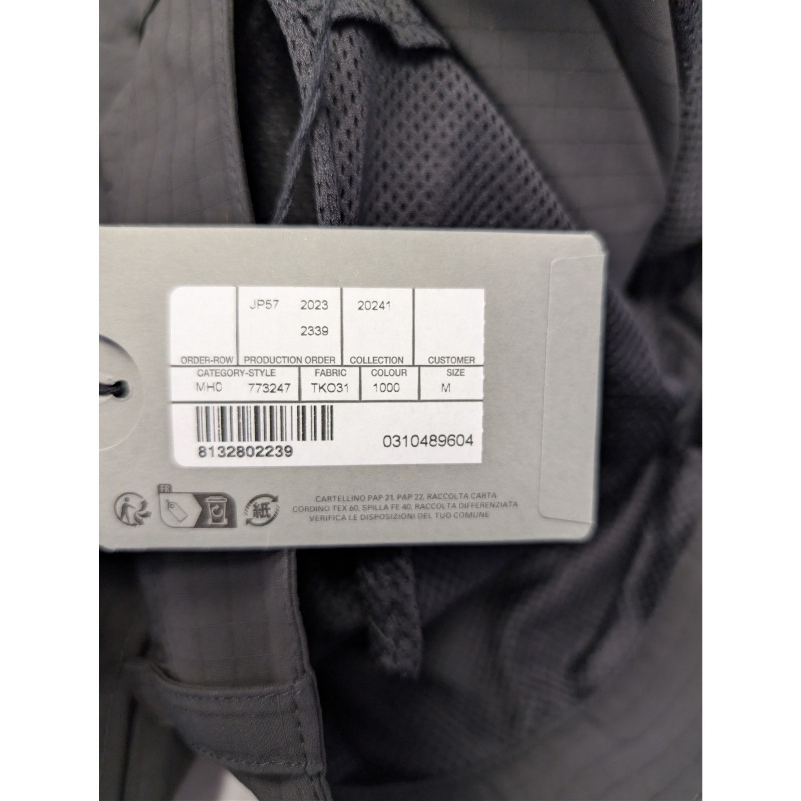 Balenciaga o1rshd1 Unity Sports Icon Light Cargo Pants in Black Size US 32 / EU 48 - 23 Thumbnail