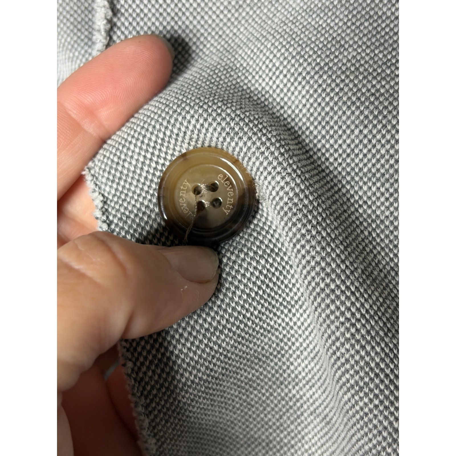 Eleventy Eleventy Slim Fit Jersey Sport Coat In Grey Sz IT 50 US M Size US M / EU 48-50 / 2 - 7 Thumbnail