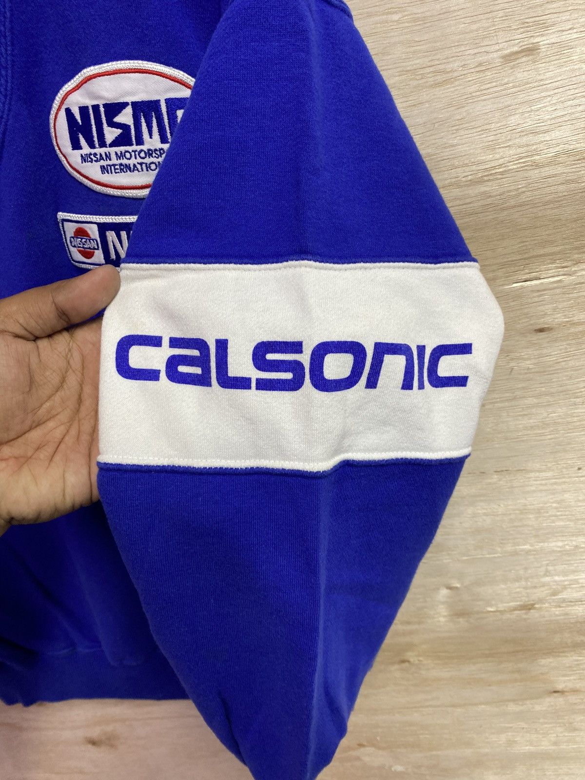 Nissan RARE Vintage 90s Nismo Nissan Racing Team LE MANS Sweatshirt Size US XL / EU 56 / 4 - 6 Thumbnail