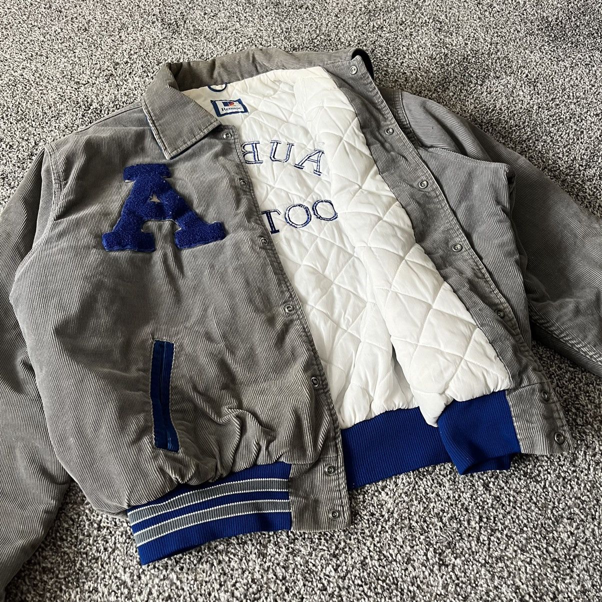 Rennoc × Vintage 1973 Rennoc Vintage "Auburn Football" Varisty Bomber Jacket Size US XL / EU 56 / 4 - 5 Thumbnail