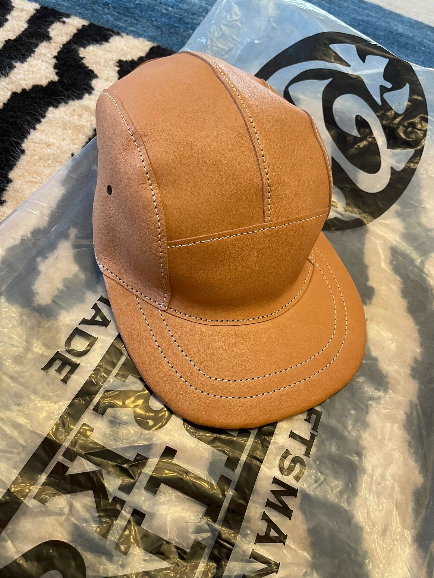 Other TENJIN WORKS Oak Leather Baseball Cap Size ONE SIZE - 1 Thumbnail
