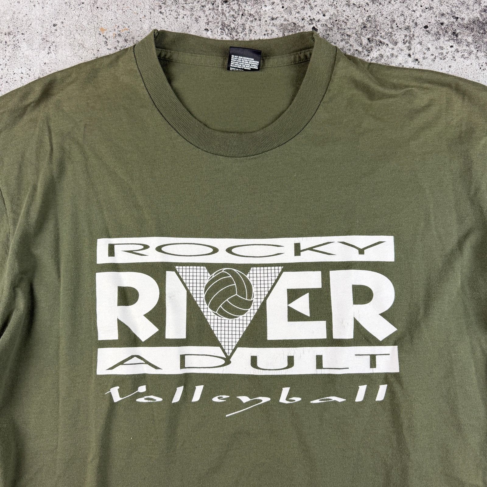 Fruit Of The Loom Rocky River Adult Volleyball Shirt FOTL Best Size XL Ohio Size US XL / EU 56 / 4 - 2 Thumbnail