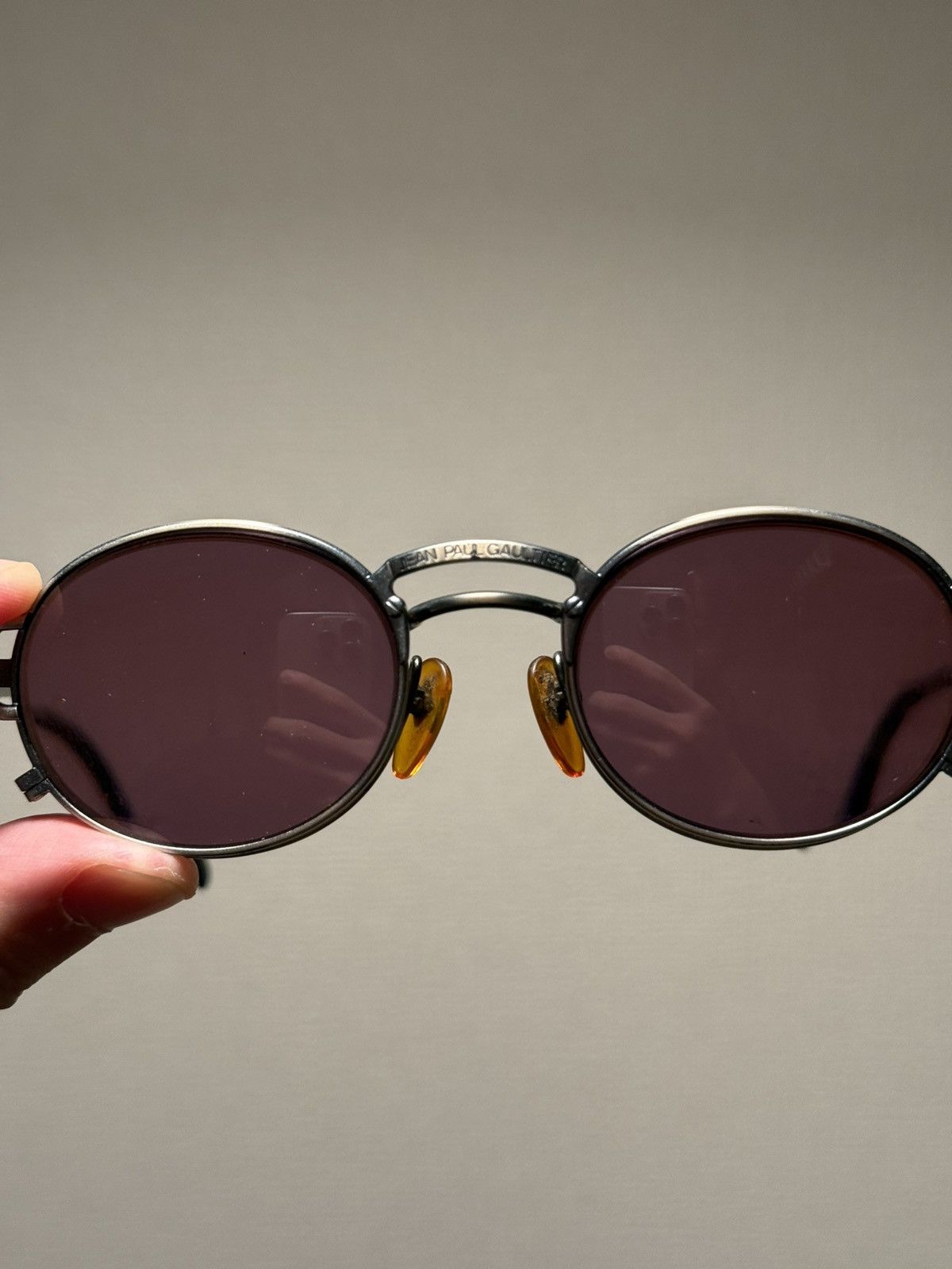 Jean Paul Gaultier Jean Paul Gaultier 90s VINTAGE Magnetic Dual-Lens SUNGLASSES Size ONE SIZE - 4 Thumbnail