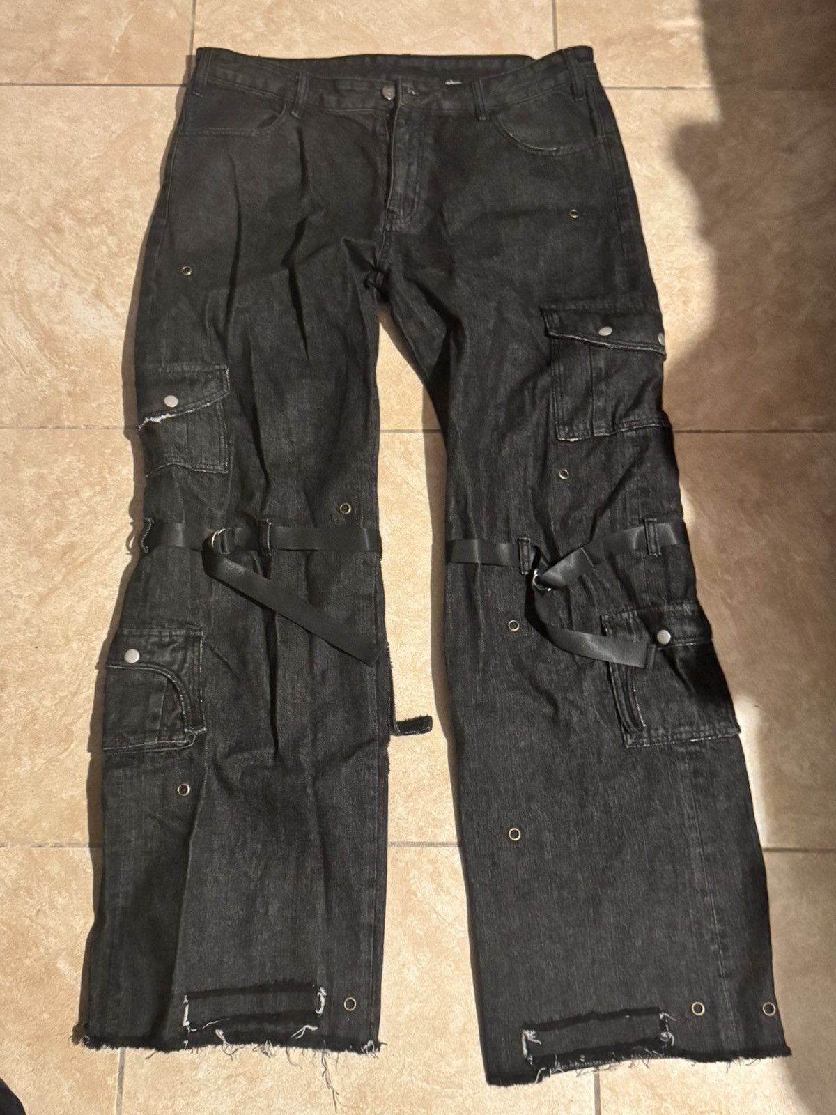 Other Les Demons Portent/Fait Par Lui Black Denim Size US 38 / EU 54 - 1 Thumbnail
