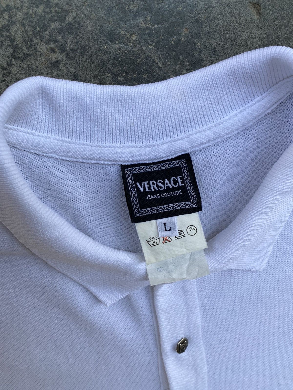 Versace Jeans Couture Vintage Versace Jeans Couture Polo Tees Size US L / EU 52-54 / 3 - 5 Thumbnail