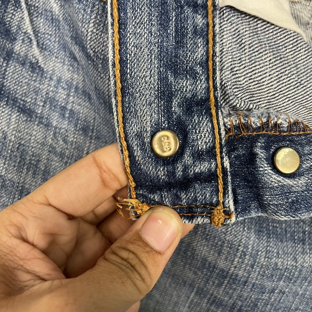 Levi's Vintage Y2k Levis 501 Denim Jeans Size 30" / US 8 / IT 44 - 17 Thumbnail
