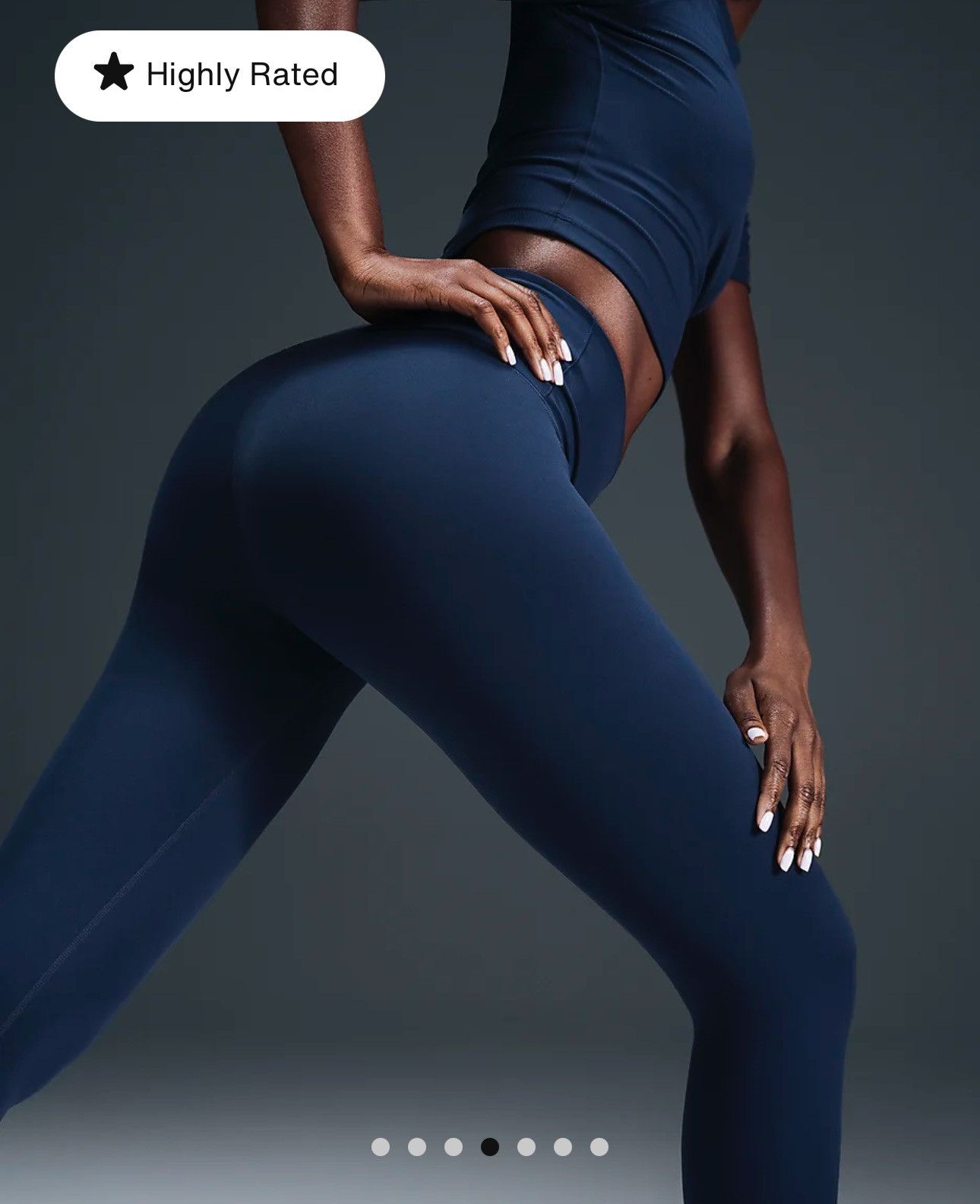 Nike Nike Zenvy Women's Gentle-Support High-Waisted 7/8 Leggings Size 27" / US 4 / IT 40 - 4 Thumbnail