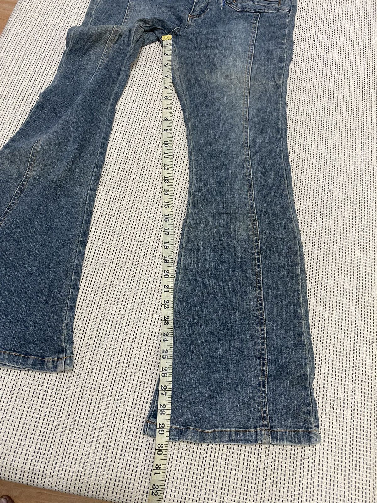 Japanese Brand × Vintage Distressed bootcut third gear very rare Size 31" - 10 Thumbnail