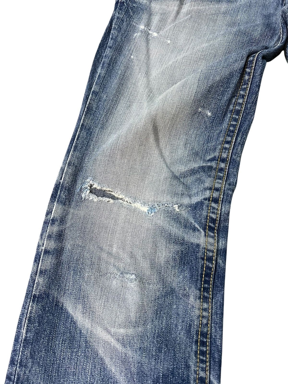 If Six Was Nine Lolita By Concert Club Washed Distress Jean Size US 31 - 6 Thumbnail