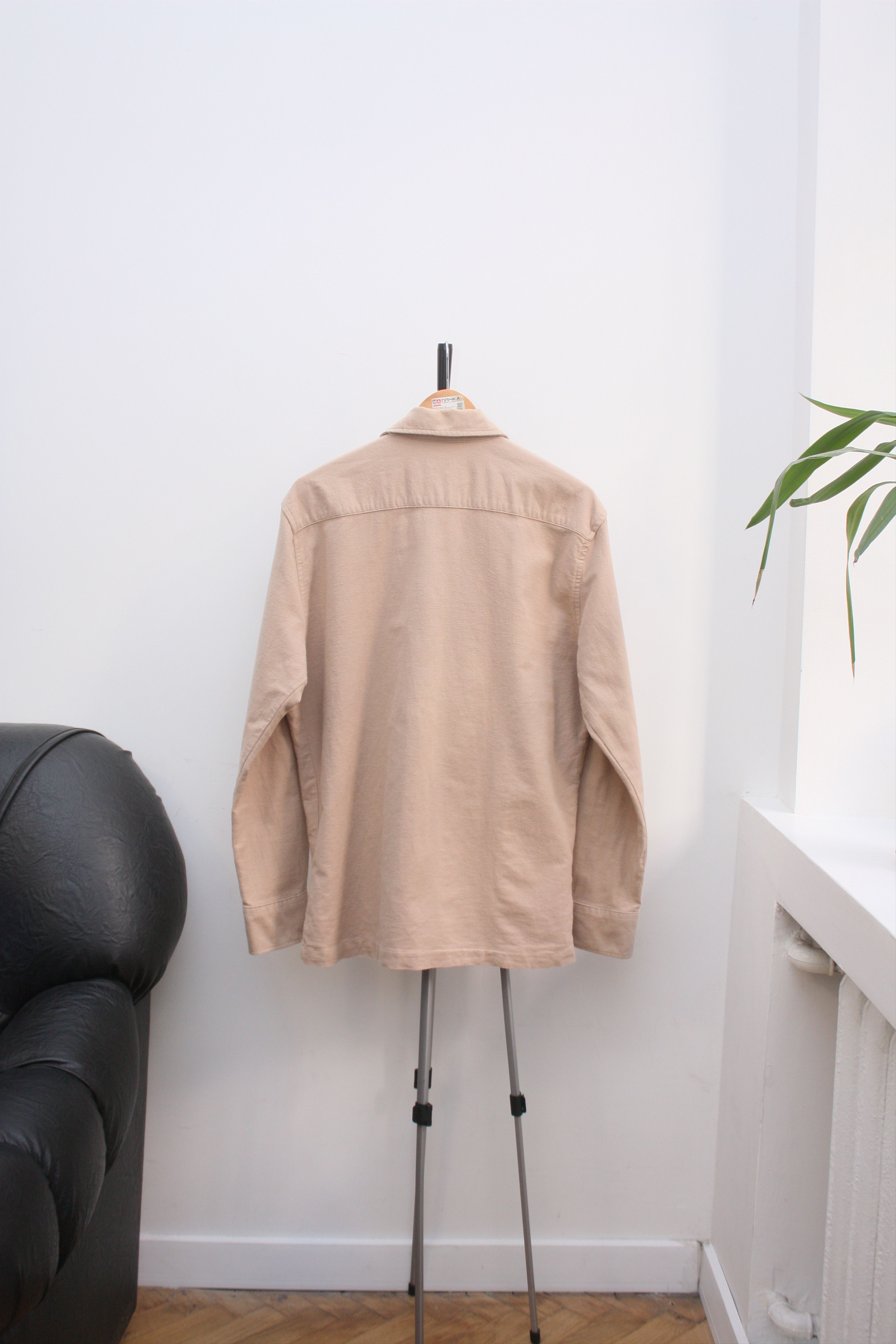 Folk Folk Camel Beige Flannel Shirt Men's Medium Size US M / EU 48-50 / 2 - 3 Thumbnail