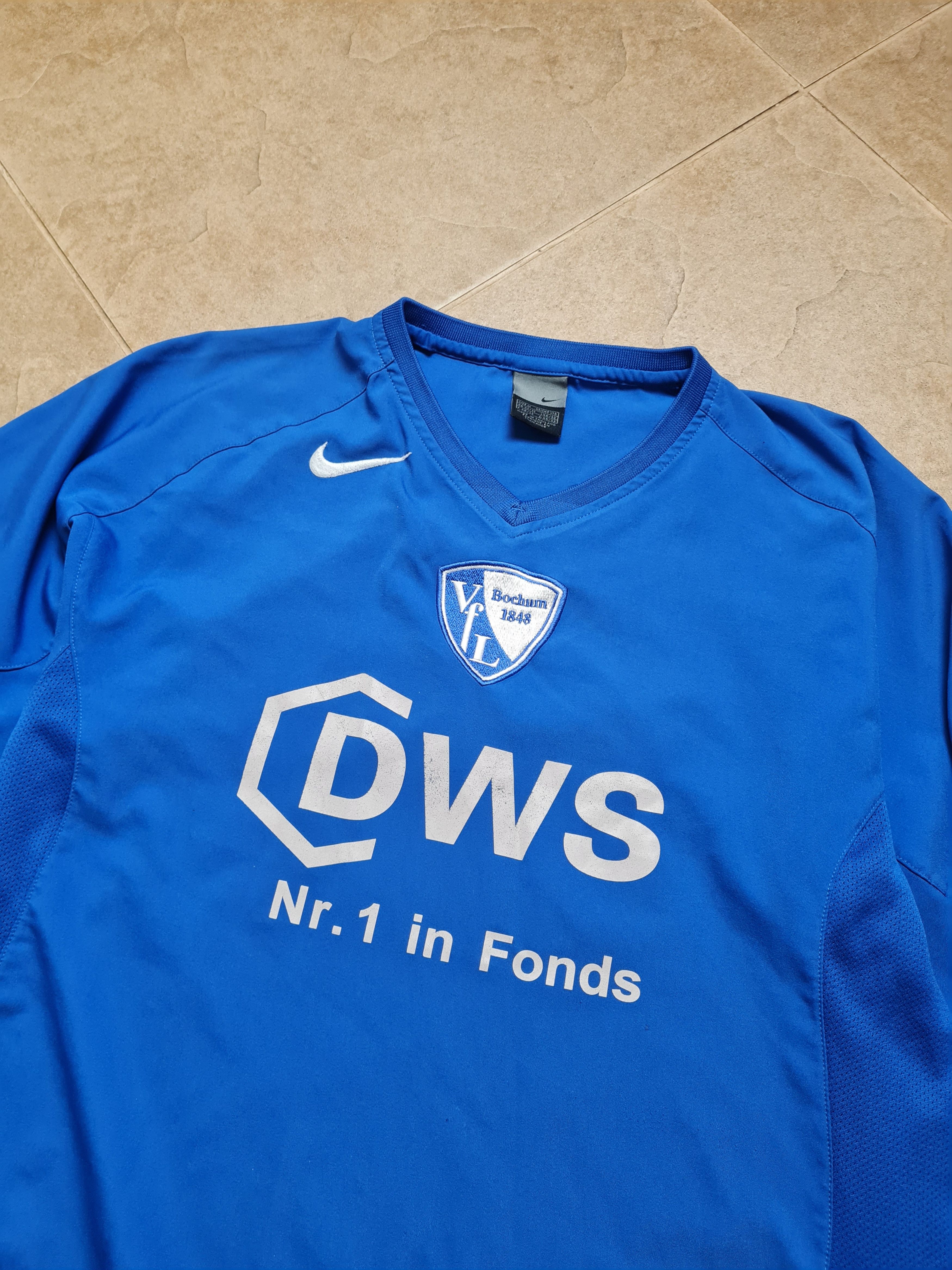 Nike NIKE VFL Bochum 2005/2006 Home Blue Shirt Size M Size US M / EU 48-50 / 2 - 11 Thumbnail