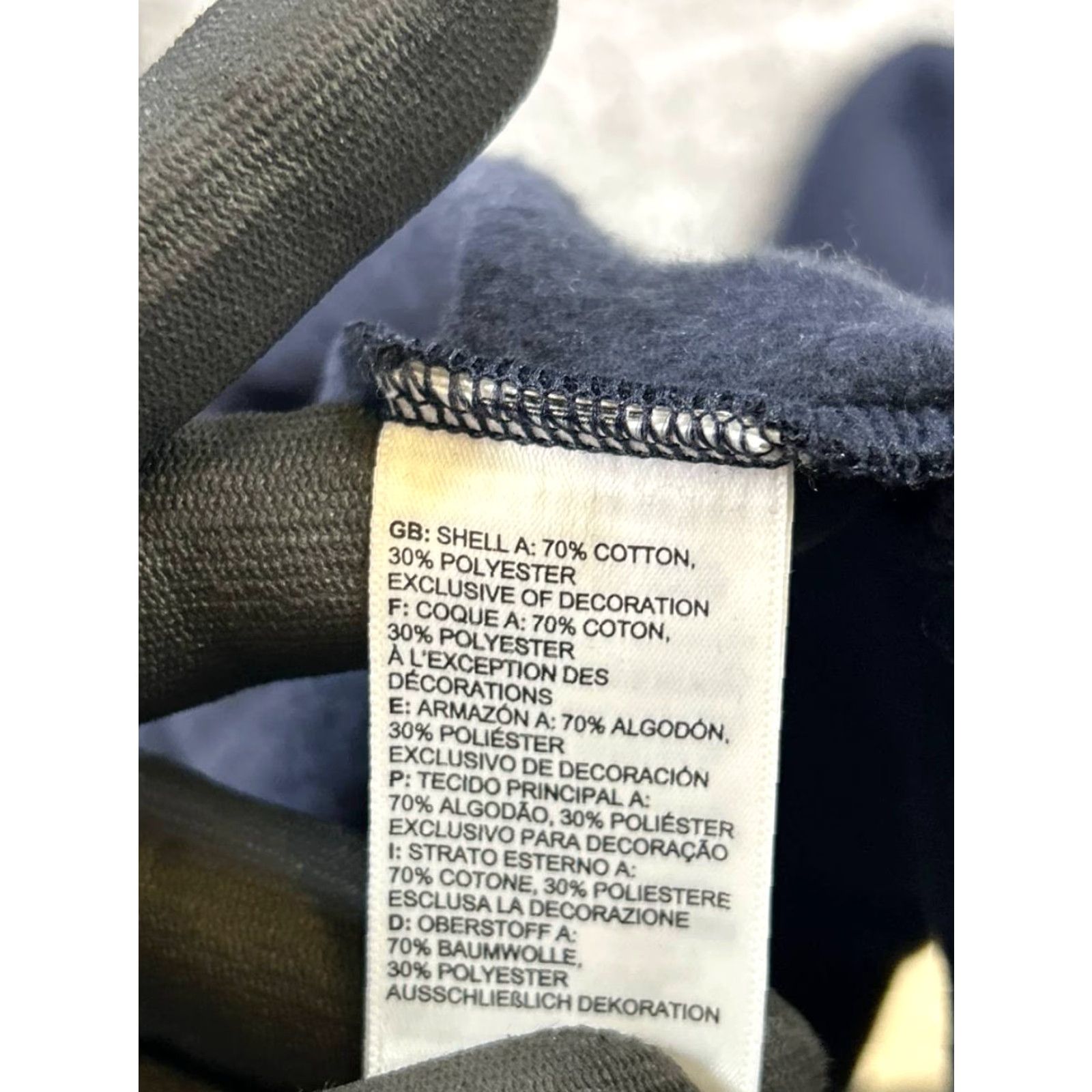 The North Face The North Face Hoodie Womens XL Blue Pullover Logo Pockets USA Outdoor Activewear Winter, Spring, Fall Womens Size XL / US 12-14 / IT 48-50 - 4 Thumbnail
