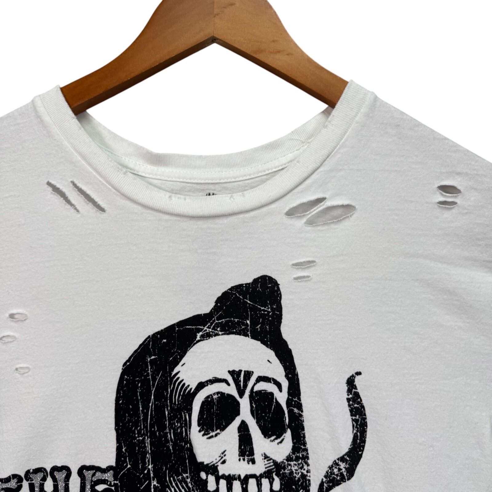 Round Two The Offspring T Shirt Ixany The Hombre Skeleton Stars Tee M Size US M / EU 48-50 / 2 - 3 Thumbnail
