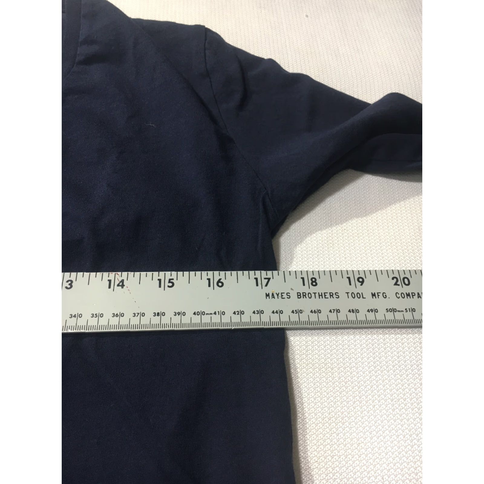 Polo Ralph Lauren Ralph Lauren Sport Shirt Women S Navy Long Sleeve V Neck Crew Neck Cotton Logo Striped Casual T-Shirt Size S / US 4 / IT 40 - 4 Thumbnail