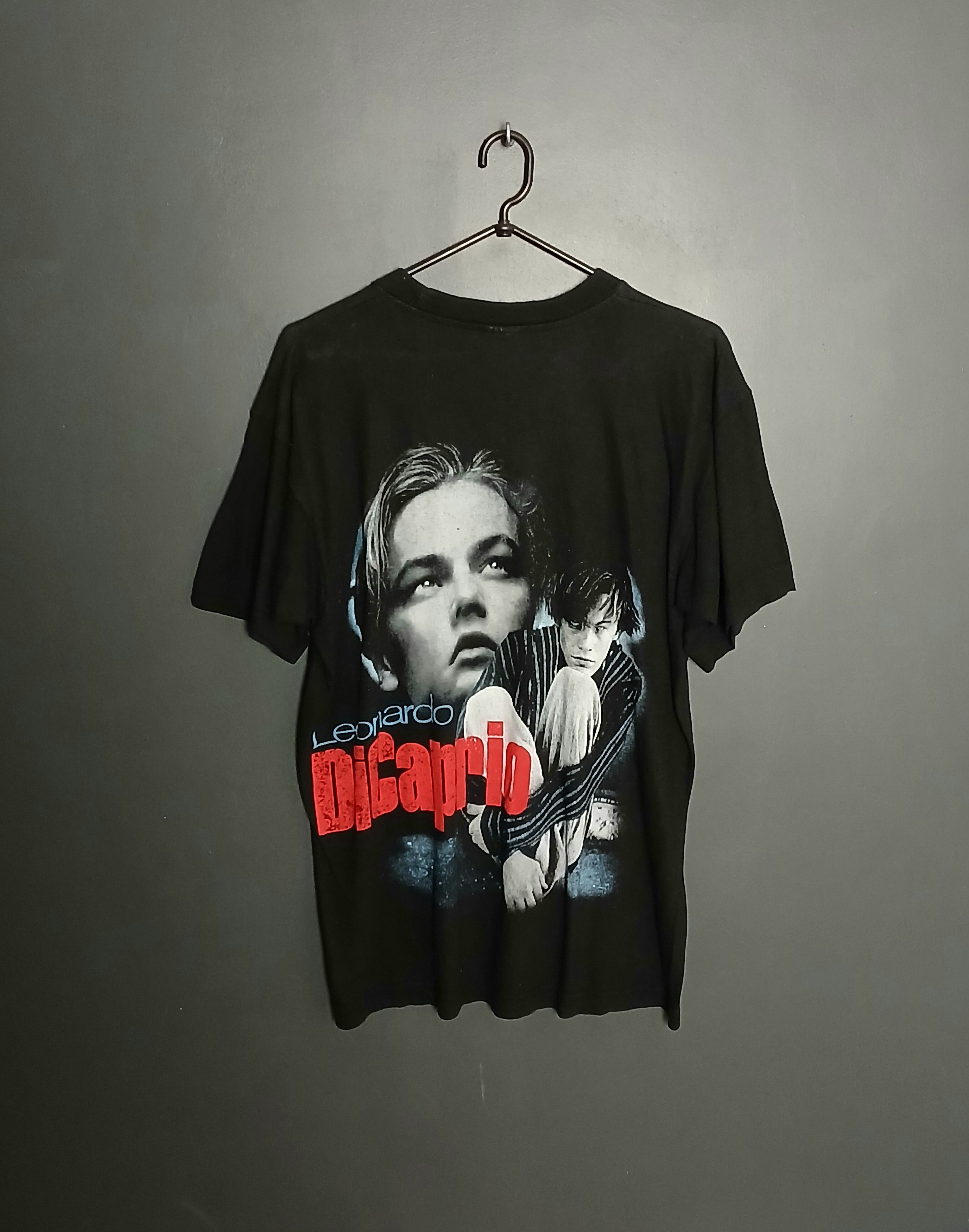 Vintage Vintage Titanic Leonardo DiCario T-Shirt Size US M / EU 48-50 / 2 - 2 Thumbnail