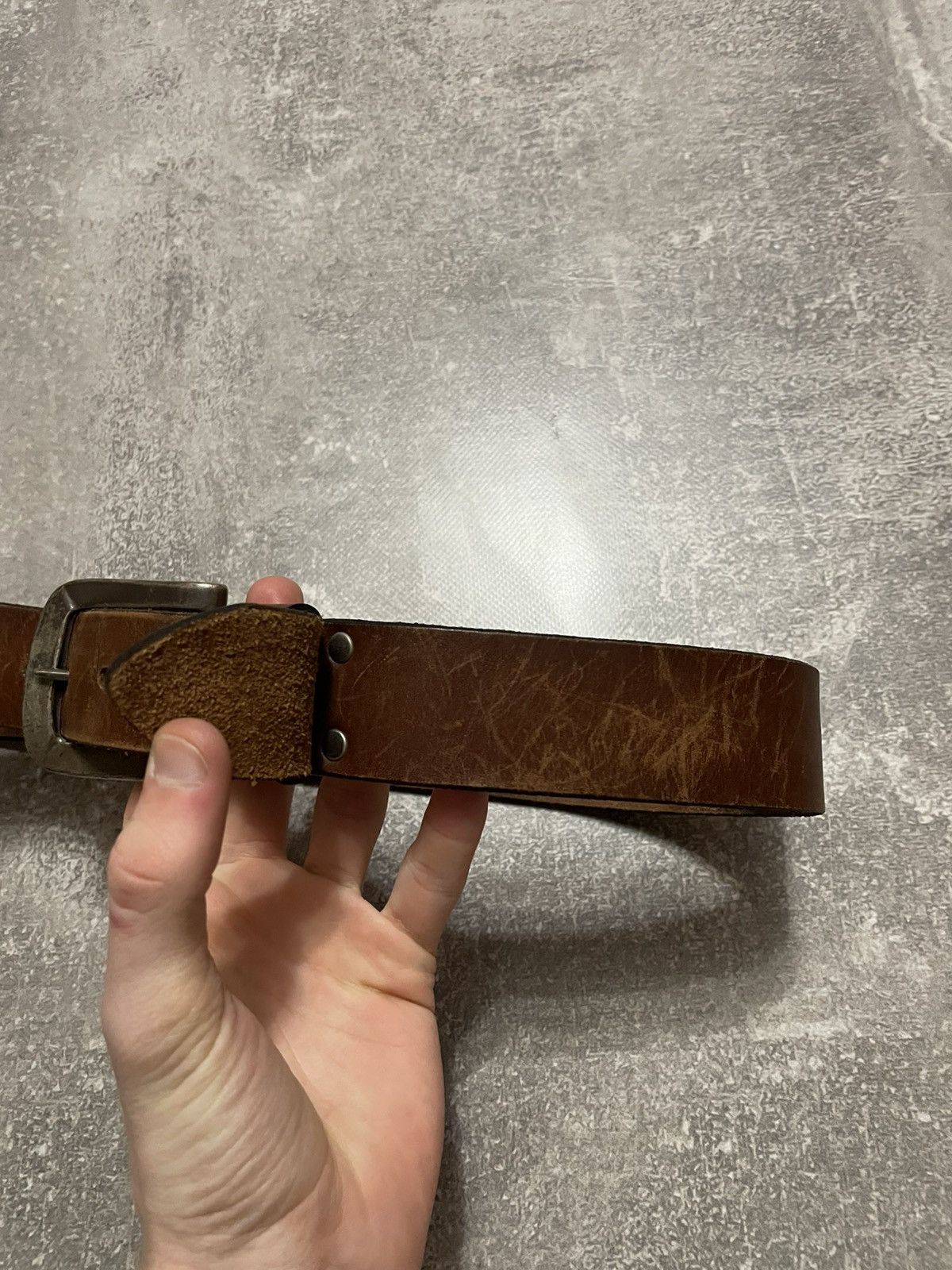 Kangol Vintage Kangol Leather Belt 90s Size ONE SIZE - 9 Thumbnail