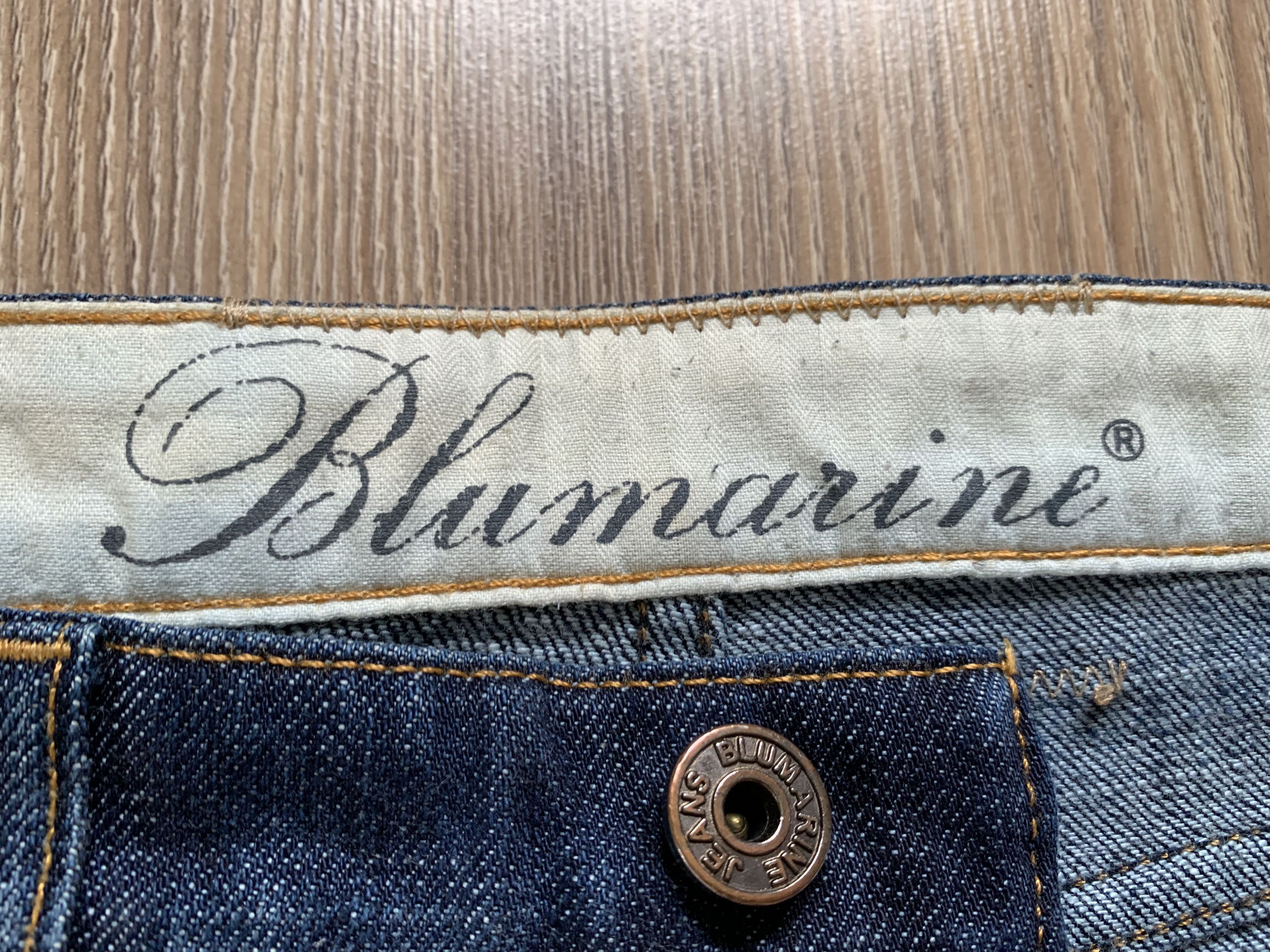 Blumarine Blumarine Blue Denim Flared Jeans Size 32" / US 10 / IT 46 - 9 Thumbnail