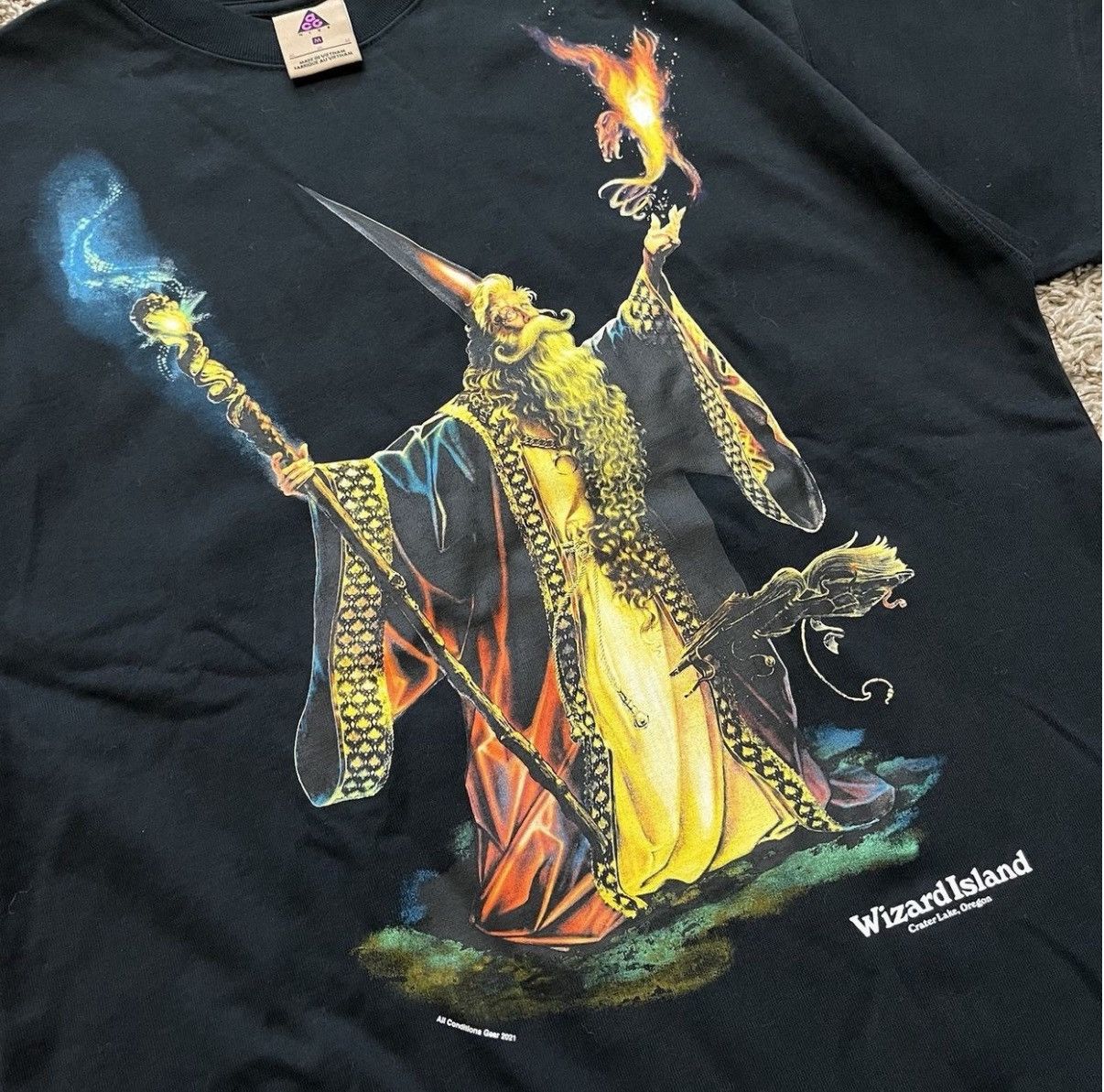 Nike Nike ACG Wizard Island Crater Lake Oregon Tee Shirt Medium Size US M / EU 48-50 / 2 - 2 Thumbnail