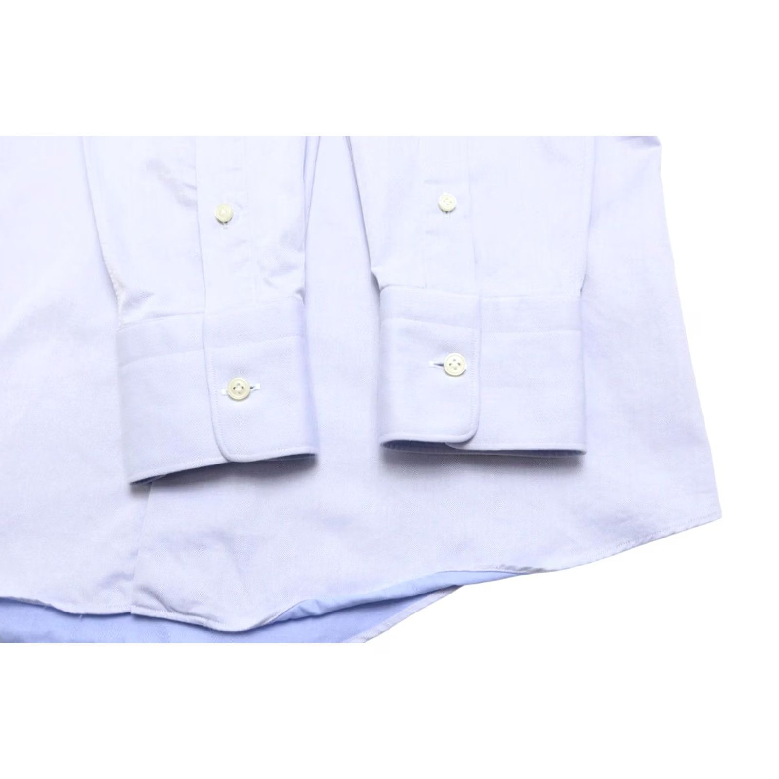 Suitsupply SUITSUPPLY Slim Fit Formal Shirt Men's LARGE Blue Spread Collar Button Up Size 42R - 5 Thumbnail
