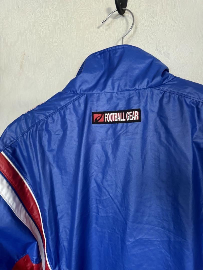 Asics × Japanese Brand × Vintage Nylon zip jacket football gear Asics Size US L / EU 52-54 / 3 - 8 Thumbnail