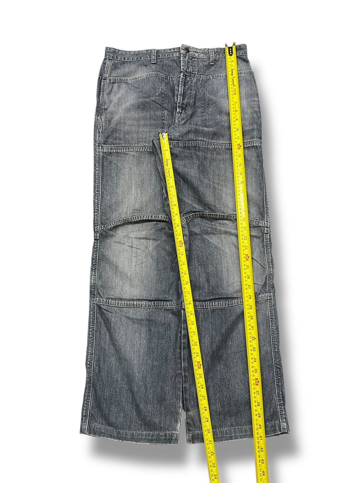 Marithe + Francois Girbaud Vintage 90s Marithé + François Girbaud MFG Jeans Size US 32 / EU 48 - 14 Thumbnail