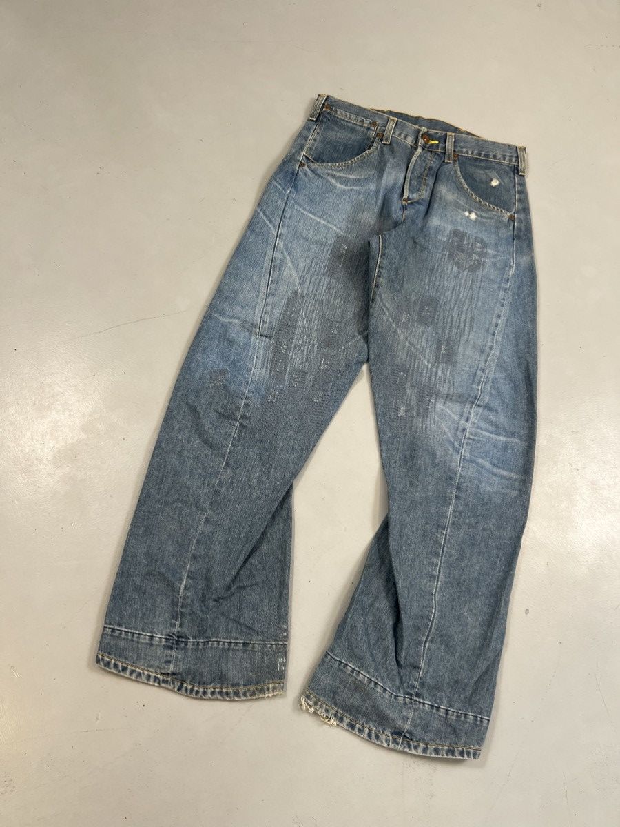 Levi's Vintage Levi’s engineer jeans buckle belt denim Size US 30 / EU 46 - 10 Thumbnail