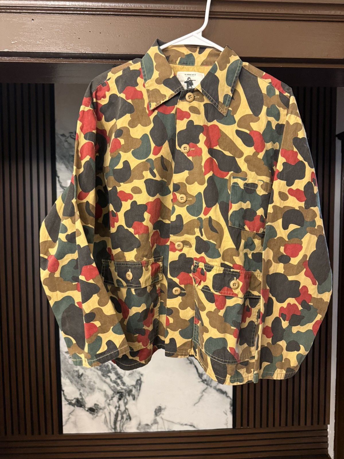 Bape Vintage Bape Camo Faded Jacket Size Medium Size US M / EU 48-50 / 2 - 1 Thumbnail